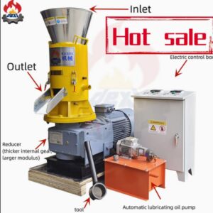 CE Sawdust Biomass Pellet Making Machine Wood Straw Rice Husk Solid Fuel Pellet Press Mini Wood Pelletizer Machine